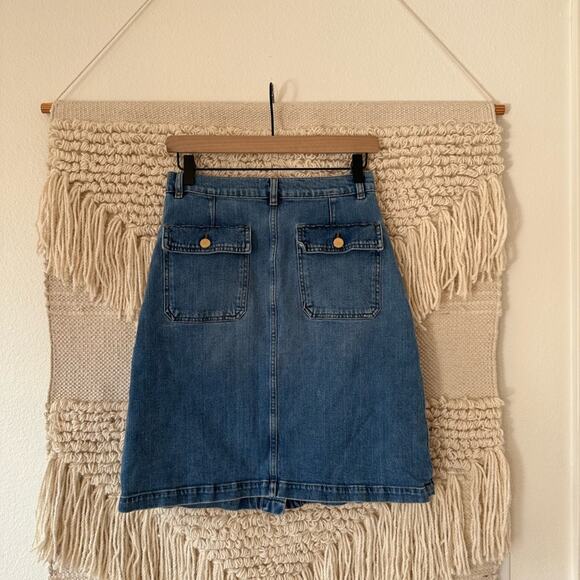 Frame Button Vintage Boot Skirt - Picture 6 of 6